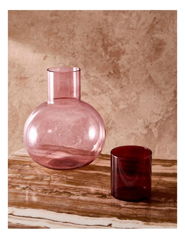 Wonderland Carafe W Glass Set Cherry image 6