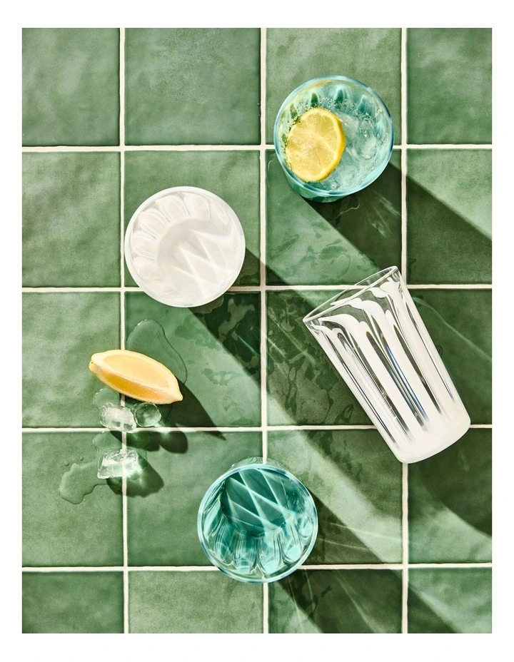 Riviera Highball Glass 600ml in White image 3