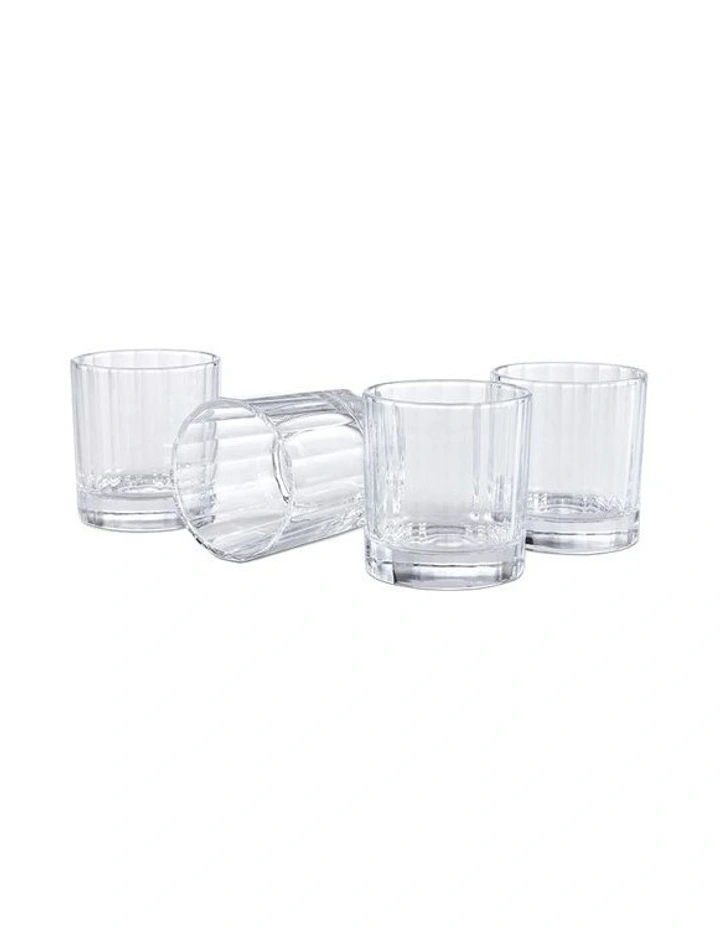 Richie Tumbler 4 Piece Set 300ml in Clear image 1