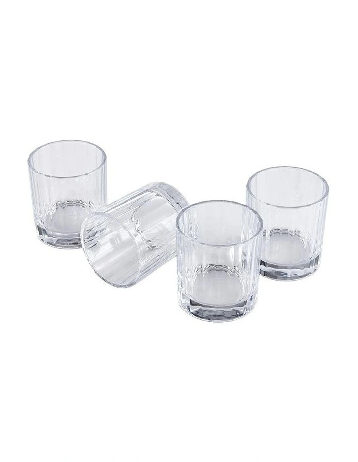 Richie Tumbler 4 Piece Set 300ml in Clear image 2