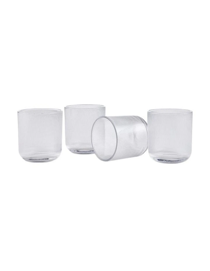 Koa Tumbler Set 4 Piece 370ml in Clear image 1