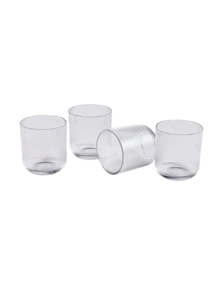 Koa Tumbler Set 4 Piece 370ml in Clear image 2