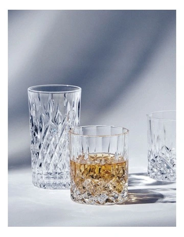 Bond Harding Tumbler Set 12 Piece in Clear