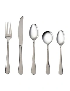 Vienna 30 Piece Cutlery Set in Silver