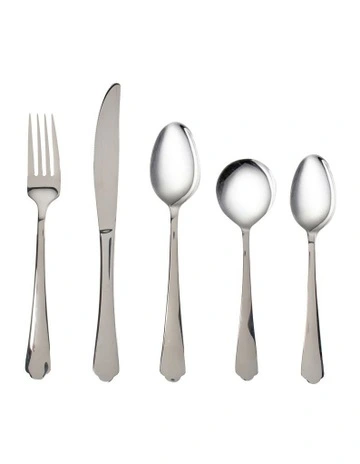 Vienna 30 Piece Cutlery Set in Silver