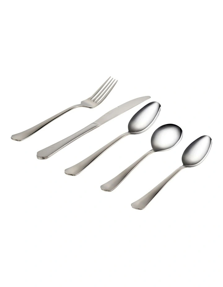 Vienna 30 Piece Cutlery Set in Silver image 2