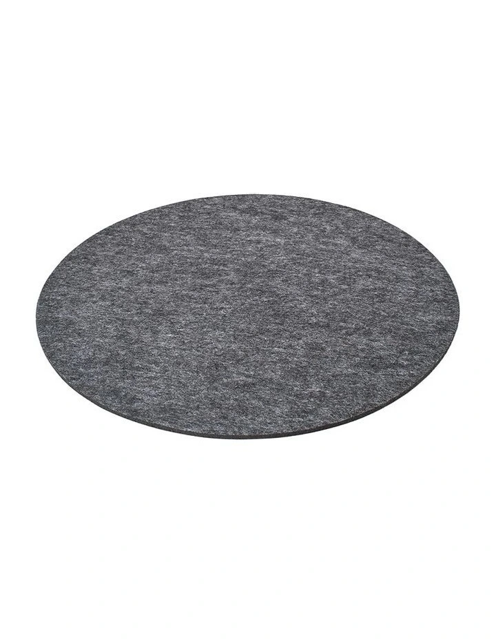 Dine Felt Placemat 38cm in Charcoal image 2