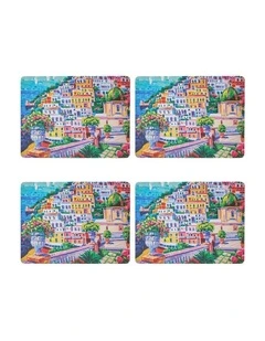 Dine Positano Placemat 33x25cm Set of 4 in Multi