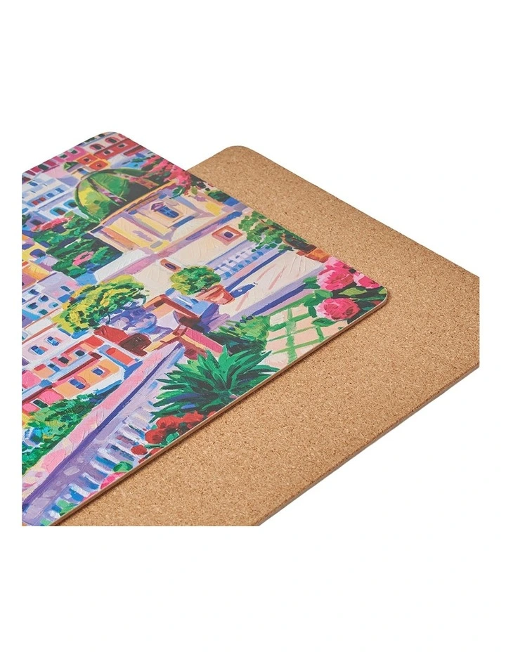 Dine Positano Placemat 33x25cm Set of 4 in Multi image 4
