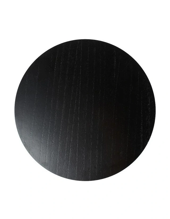 Dine Wood Veneer Black Placemat 38cm image 1