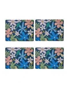 Dine Copacabana Placemat 33x25cm Set of 4 in Multi