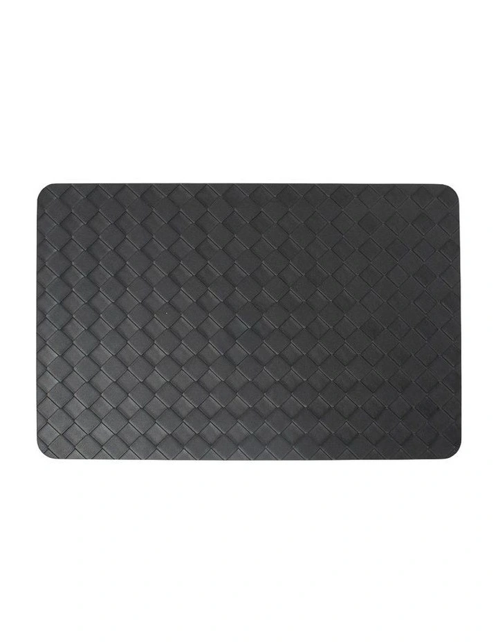 Dine Weave Black Placemat 44.5x30cm image 1
