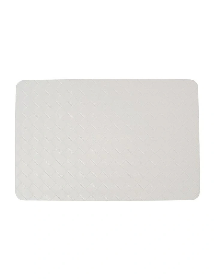 Dine Weave White Placemat 44.5x30cm image 1