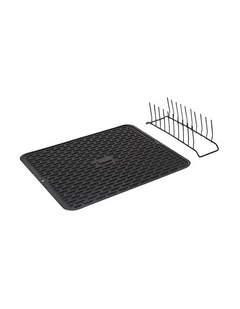 Rinse Dishrack With Matt 43x33.5x9cm