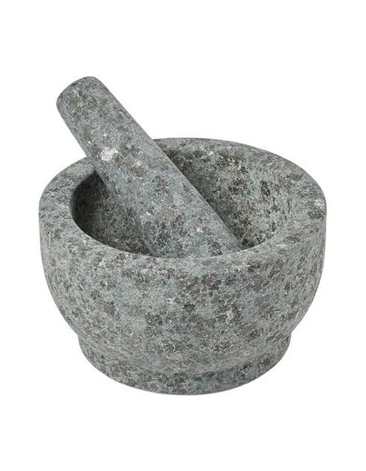 Grind Mortar Pestle Granite image 1