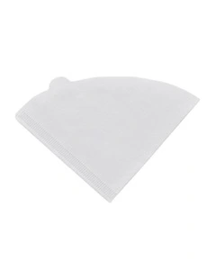 Coffee Pour Over Paper Filter Kit 40 Piece in White