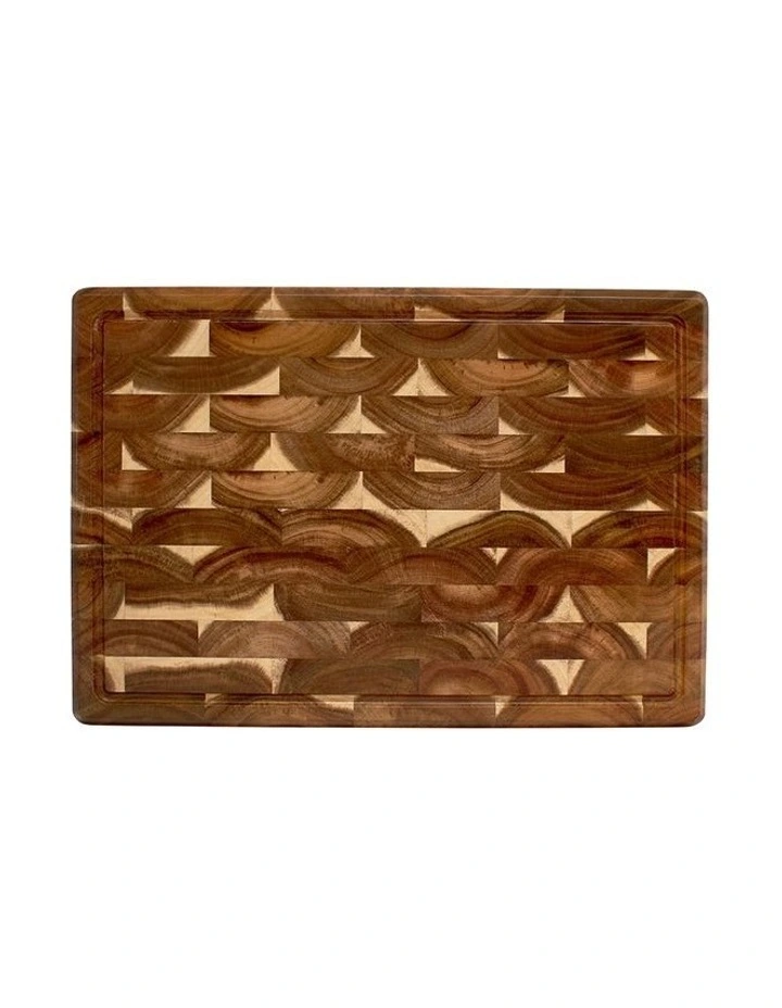 Chop Endgrain Carving Board 50x35cm image 1