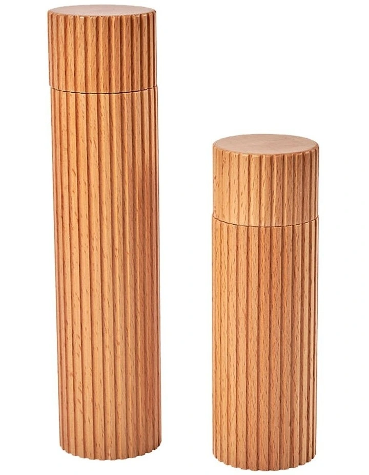 Grind Salt Pepper Mill 25cm in Natural image 3