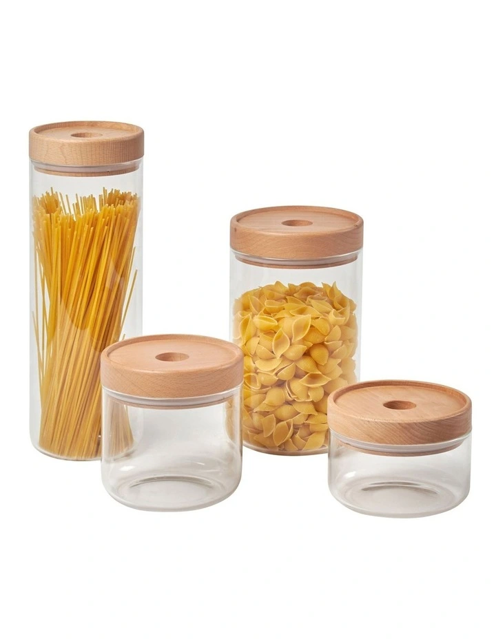 Store Canister 11x29cm in Clear image 5