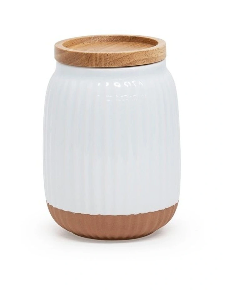 salt&pepper Amana Canister Set 14cm Set of 3 White MYER