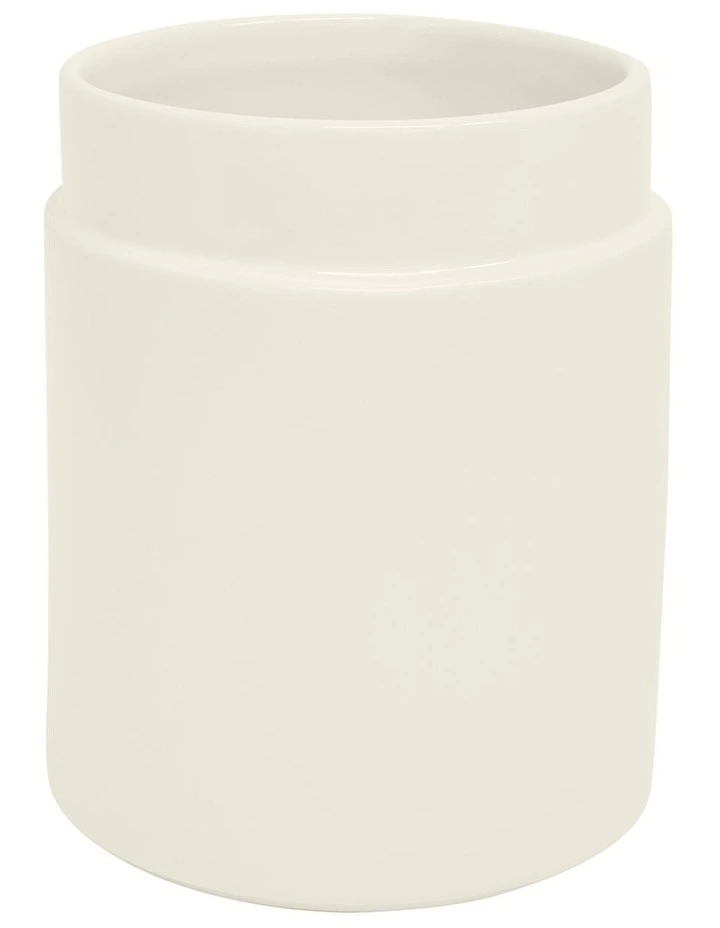 Industry Utensil Holder 13x16cm in Stone image 1