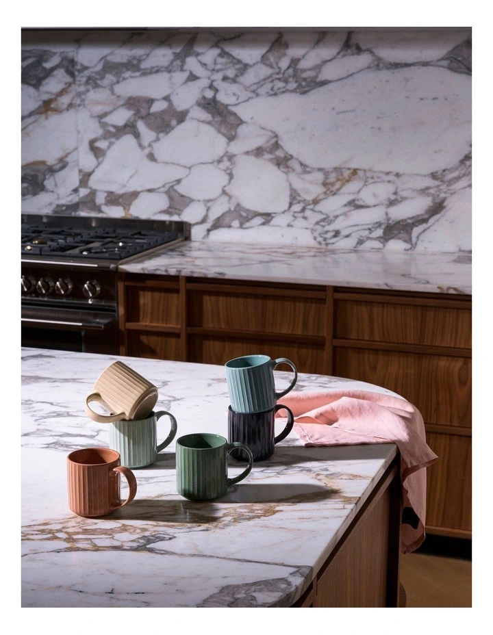 Ellie Mug 6 Piece Set in Earth image 2