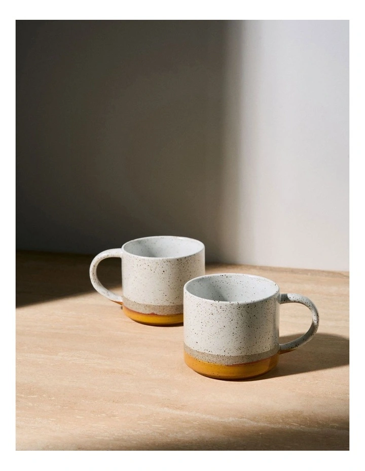 Sunnie 2pce Mug Set in Sunset image 3