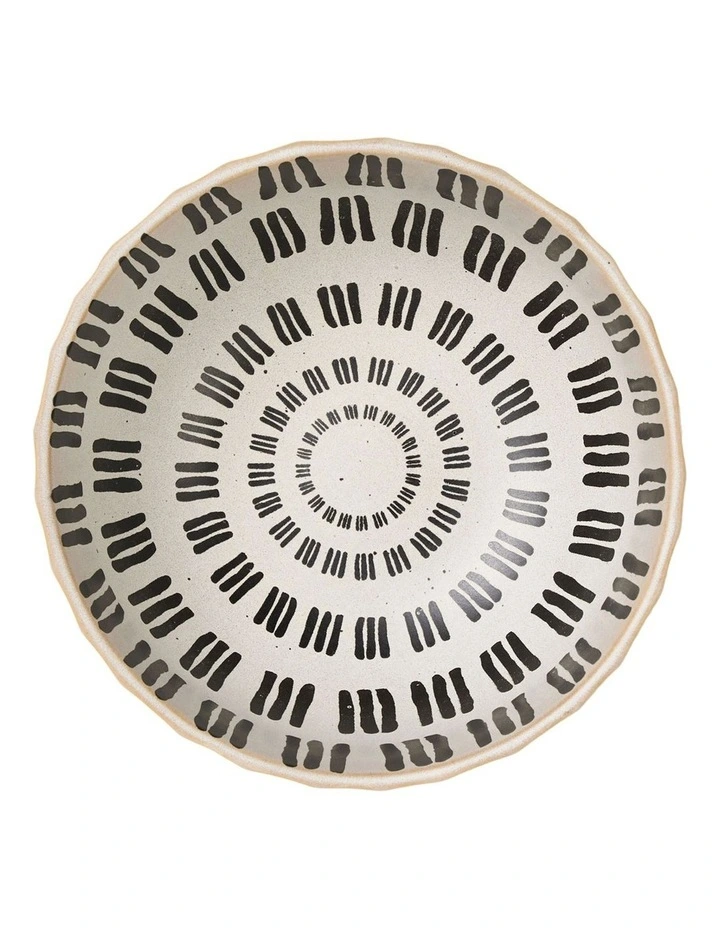 Kimmie Noodle Short Stripe Bowl in Multi image 2