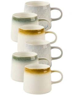 Billie Mug 6 Piece Set in Multi