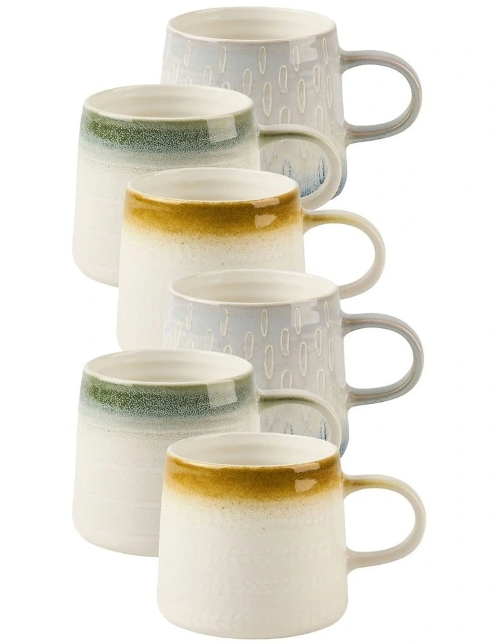 Billie Mug 6 Piece Set in Multi image 1