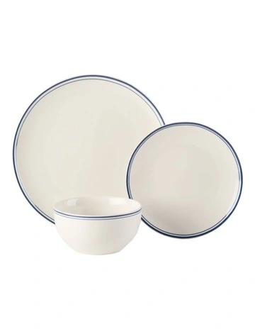 Archie Dinner Set 12 Pieces in Blue