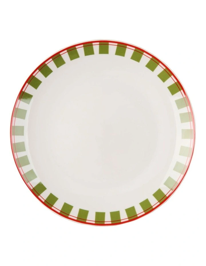 Winnie Dinner Set 12 Pieces in Red/Green image 3