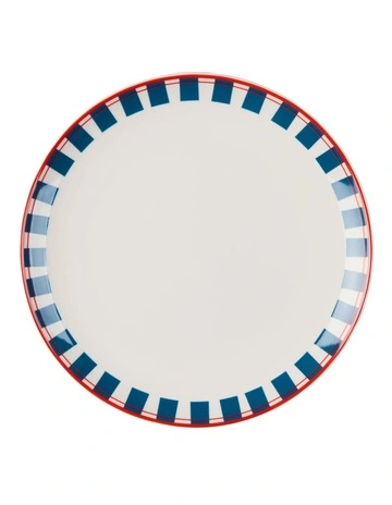 Winnie Dinner Set 12 Pieces in Red/Blue