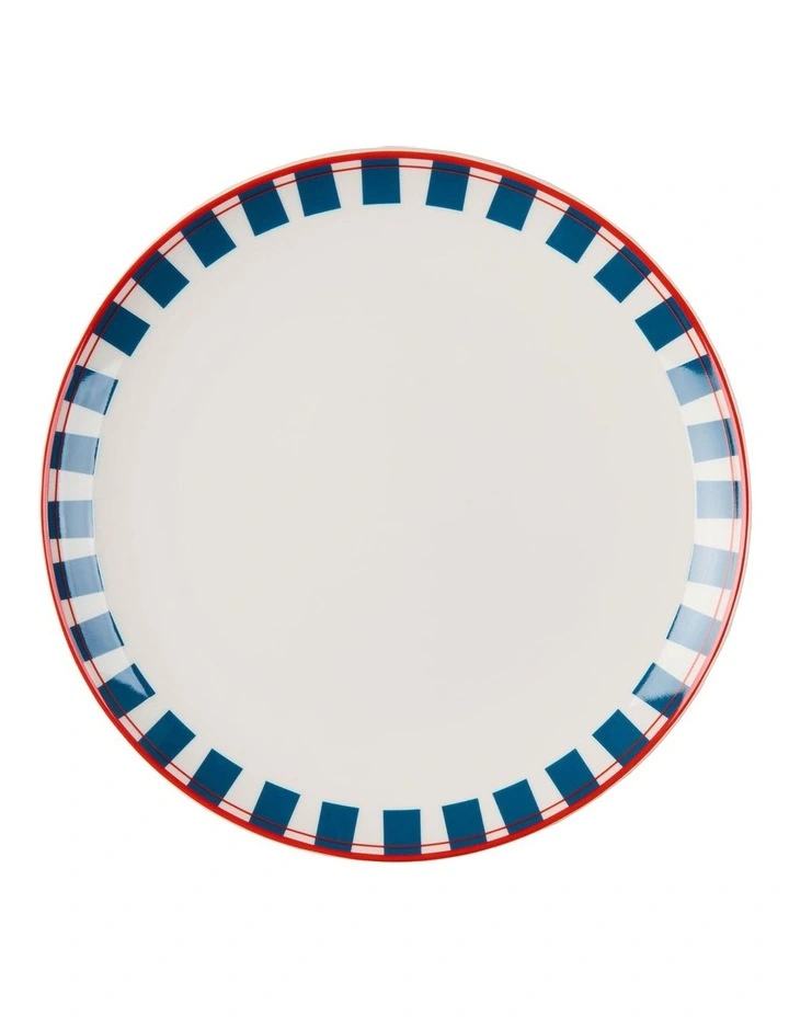 Winnie Dinner Set 12 Pieces in Red/Blue image 2