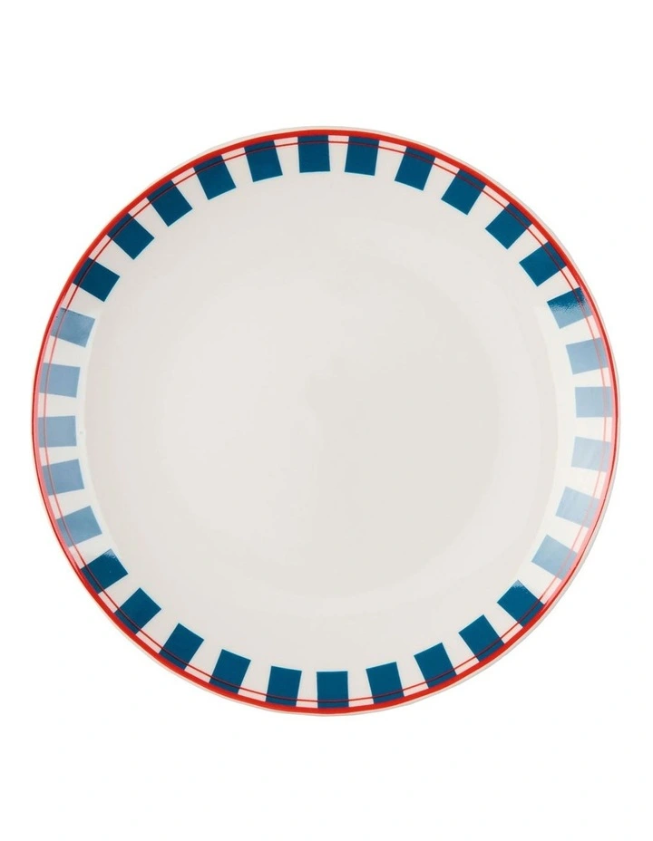 Winnie Dinner Set 12 Pieces in Red/Blue image 3