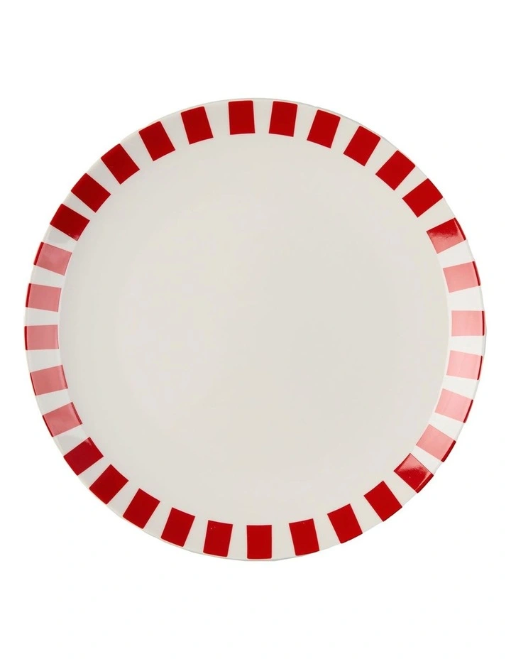 Winnie Dinner Set 12 Pieces in Red/White image 2