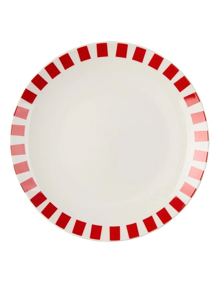 Winnie Dinner Set 12 Pieces in Red/White image 3
