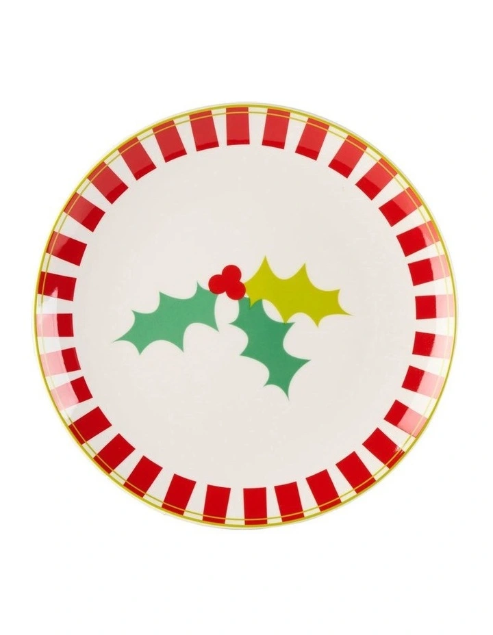 Jollie Plate Set 16 Pieces in Red image 2