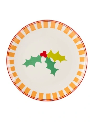 Jollie Plate Set of 8 Piece in Yellow
