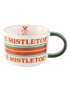 Jollie Mug in Kiss Me Under The Mistletoe