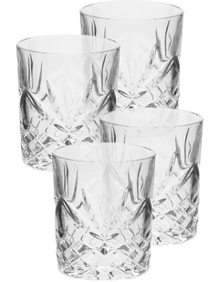 Jonnie 4 Piece Tumbler Set in Traditional Clear