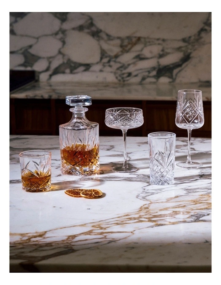 Jonnie 4 Piece Tumbler Set in Traditional Clear image 4