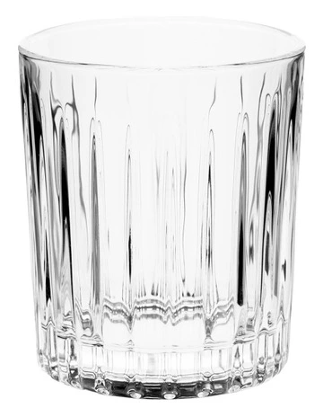 Jonnie Tumbler Set of 4 in Linear Clear