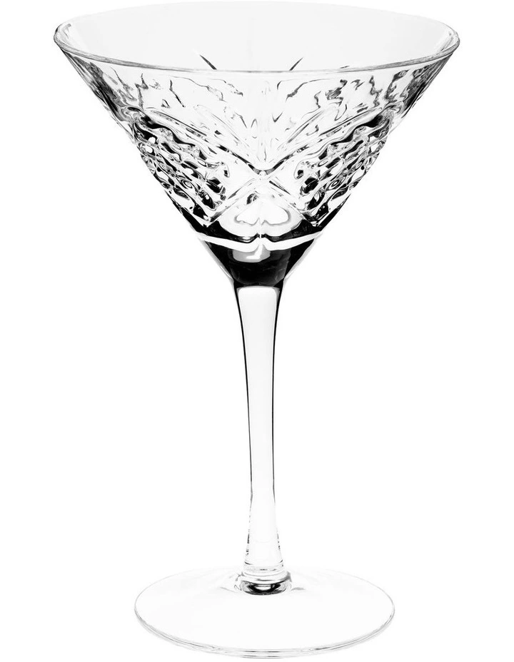 Jonnie Martini Glass Set Of 4 in Traditional Clear image 2
