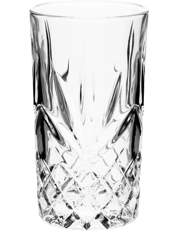 Jonnie Glass Set Of 12 in Traditional Clear