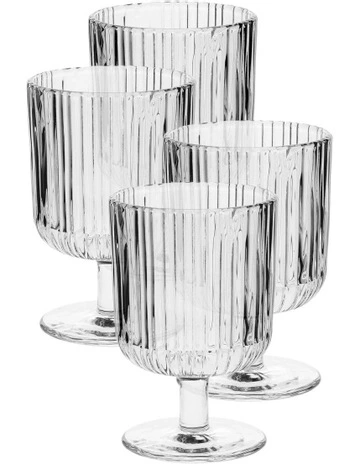Rubie Wine Glass Set Of 4 in Clear