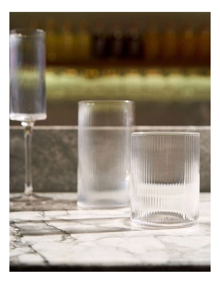 Sadie Tumbler Set 4Piece in Clear image 3