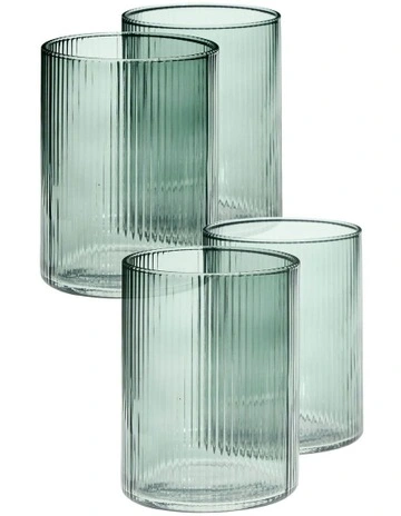 Sadie Tumbler Set 4Piece in Green