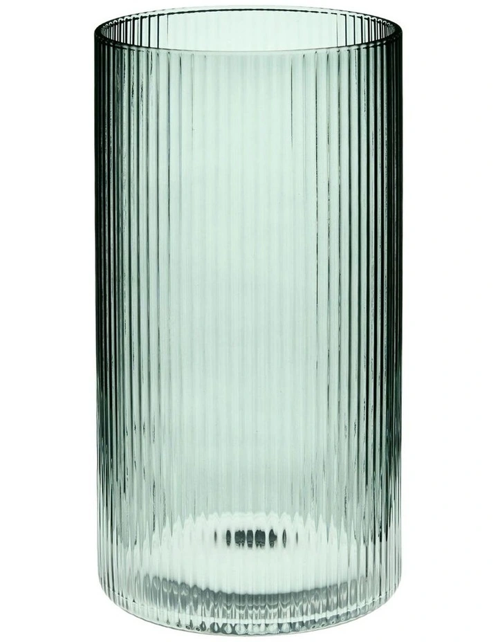 Sadie High Ball Glass Set 4 Piece in Green image 2