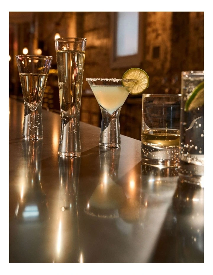 Willie Champagne Flute Set 2 Piece in Clear image 4